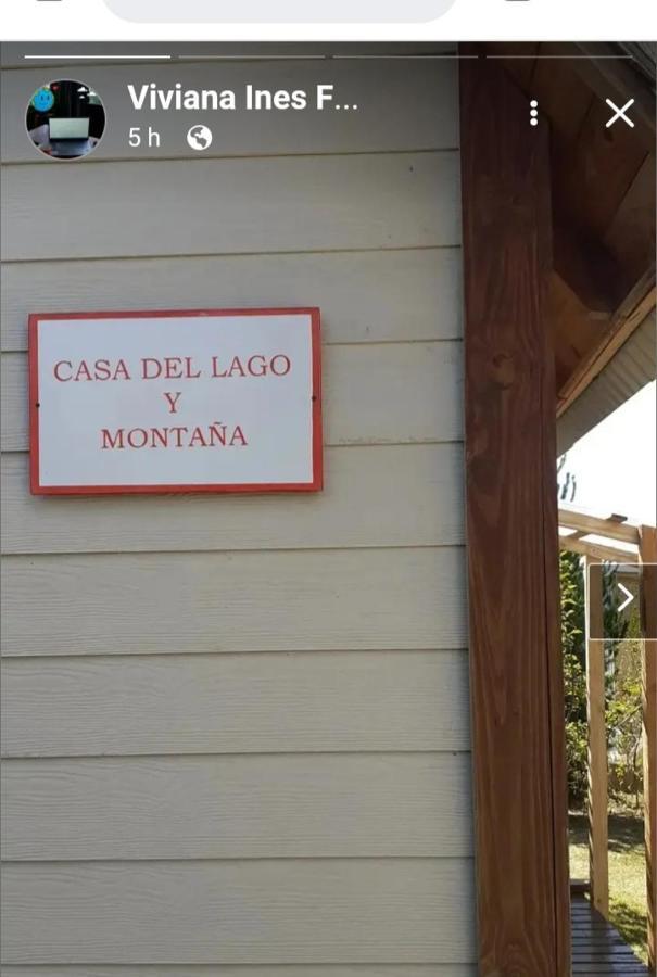 Вилла Casa De Lago Y Montana Эль-Калафате Экстерьер фото